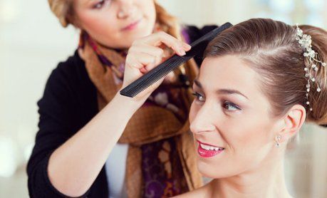 Your personal wedding hairstylist