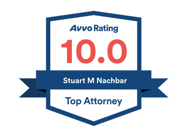 Avvo rating 10.0 badge for Stuart M Nachbar, 