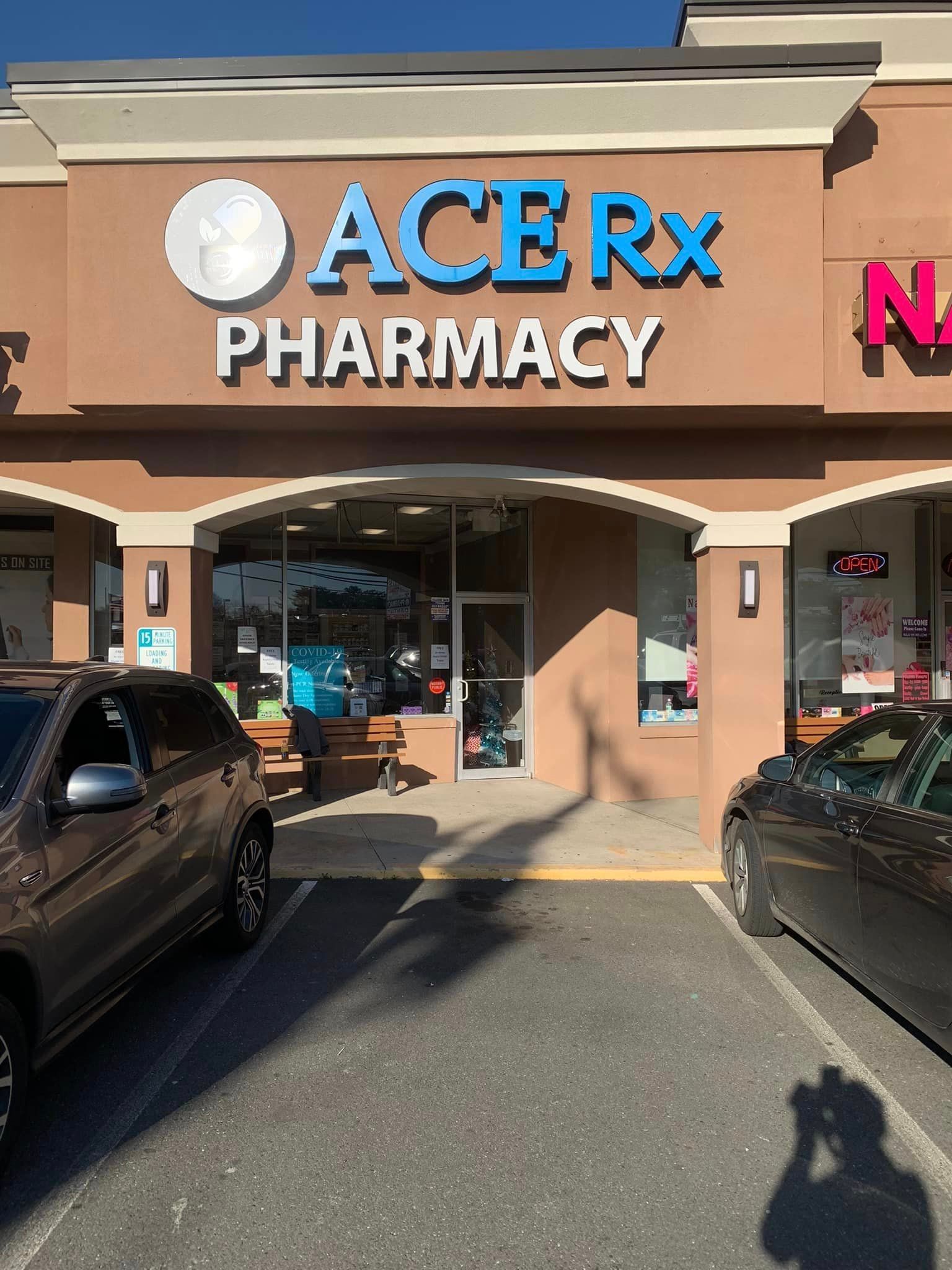 Front of Pharmacy — Old Bridge, NJ — PFM GLASS & MIRRORS LLC