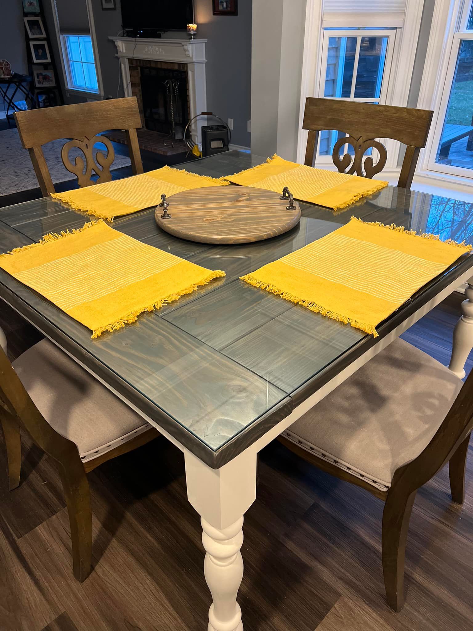 Table with Wood Chairs — Old Bridge, NJ — PFM GLASS & MIRRORS LLC