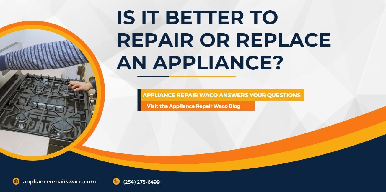 is it worth repairing or replacing old home appliance