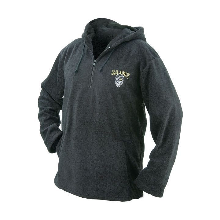 a black hoodie with the word us army on the front
