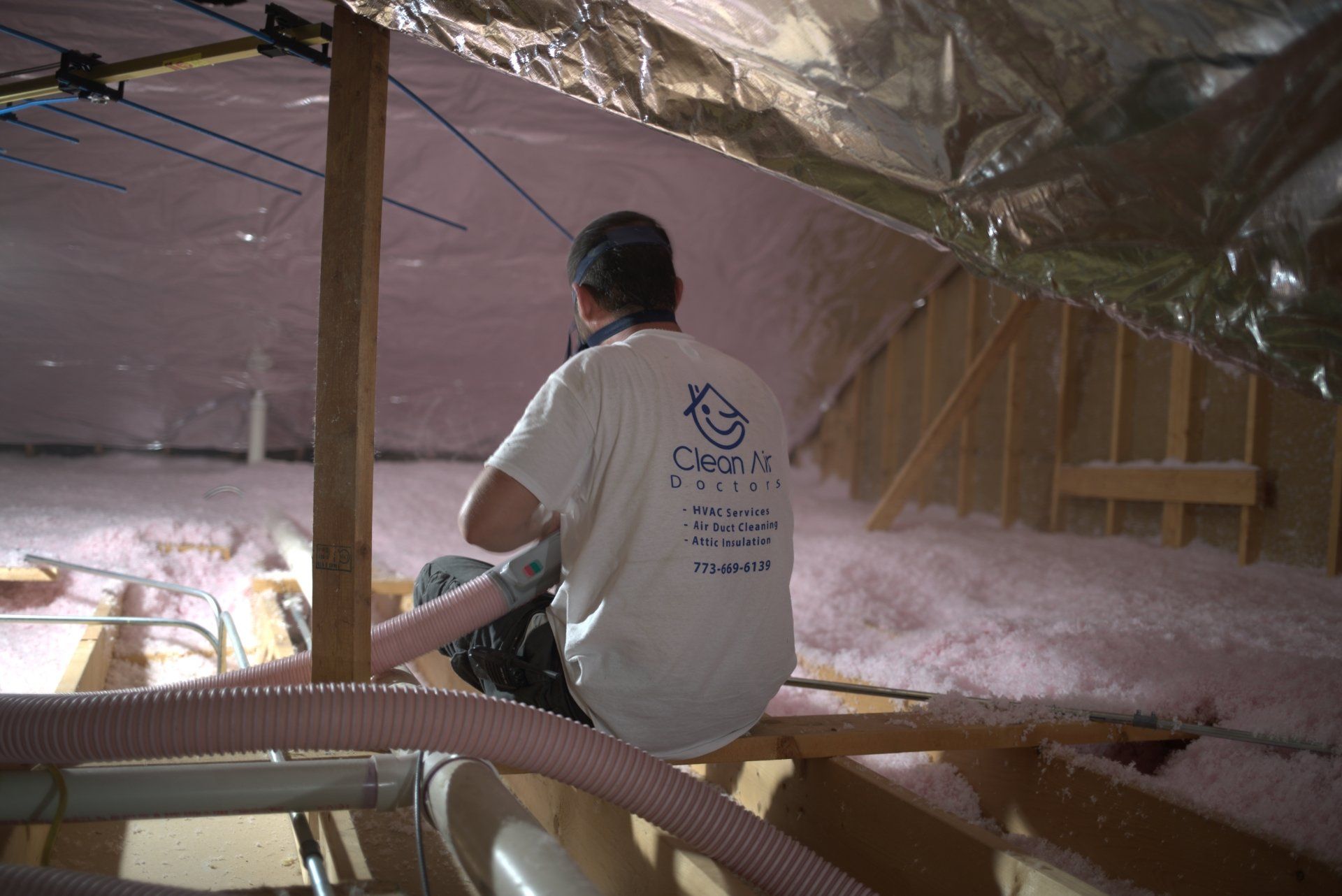 Attic Insulation Services by Clean Air Doctors