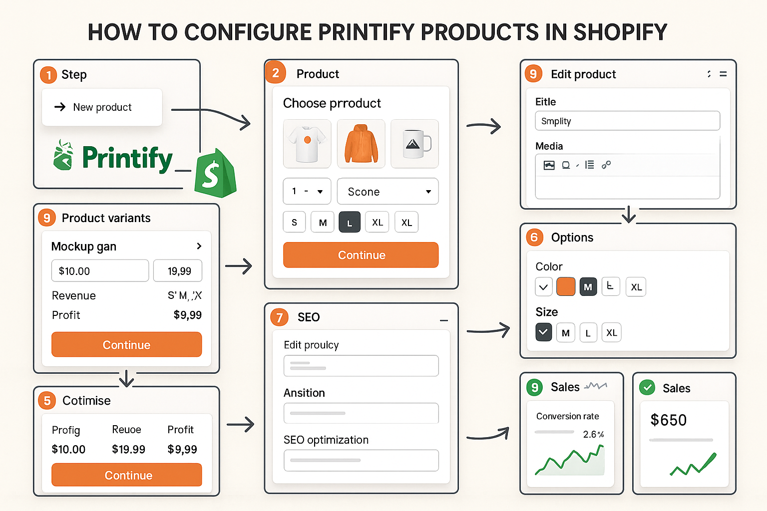 Guía completa: Cómo configurar productos Printify en tu tienda Shopify paso a paso 2026