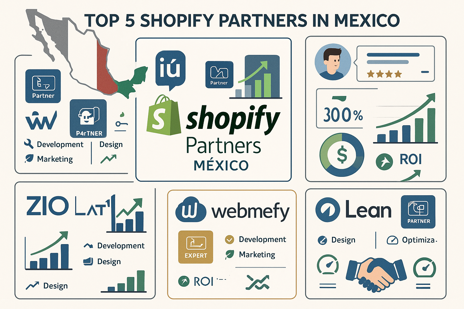 Los 5 Mejores Shopify Partners en México para Impulsar tu Negocio en 2026