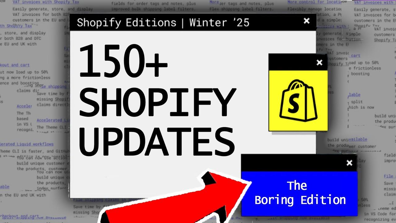 Edición de Invierno 2025 de Shopify Todo lo que Debes Saber Sobre la Edición de Invierno 2025 de Shopify