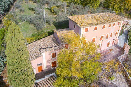 Veduta aerea della casa di riposo