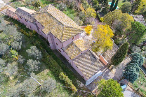 Veduta aerea della casa di riposo