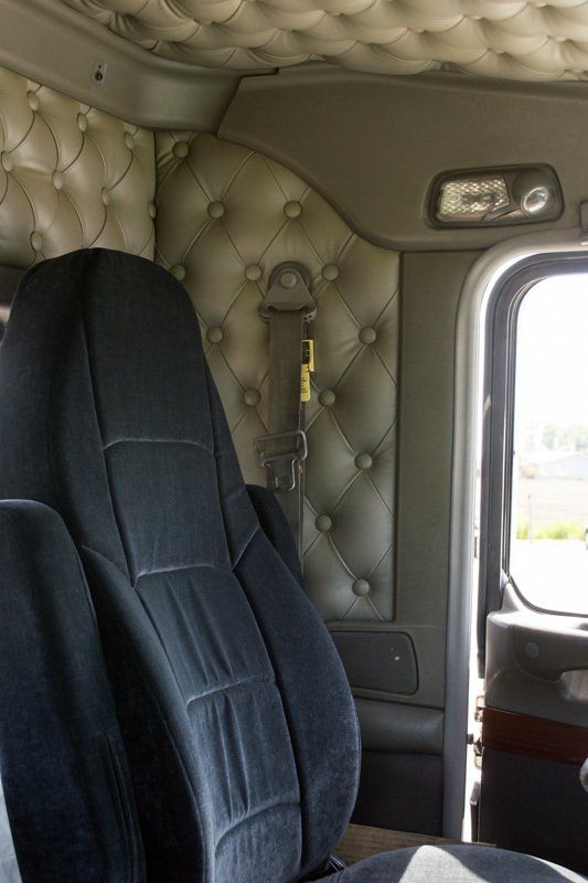 Large Truck Auto Parts — White Truck Tractor Interior in Marshall, WI