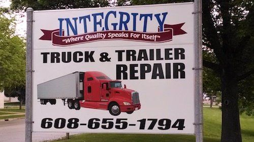 Heavy  Duty  Truck Equipment — Company Signage in Marshall, WI