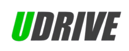 UDrive logo, with "U" in green and "DRIVE" in gray, on a white background.