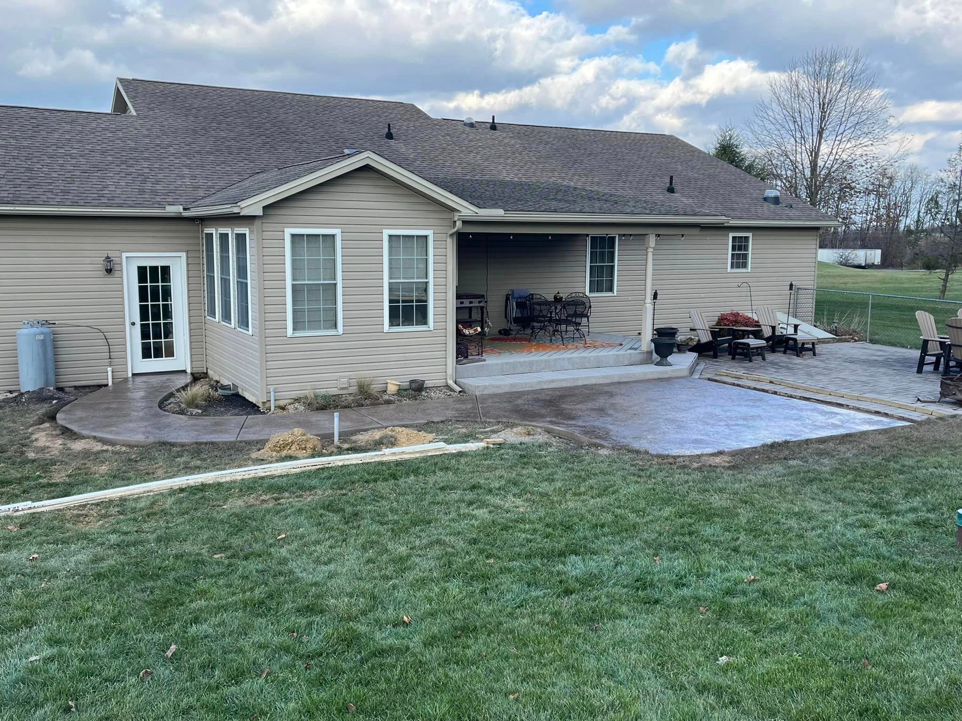 Terrace — Carlisle, PA — Shaffer's Concrete & Excavation