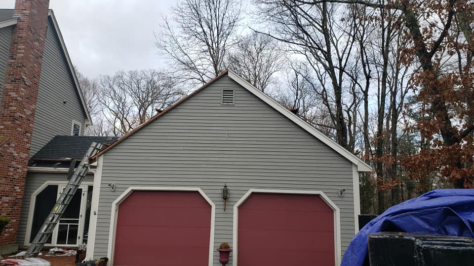 Garage — Taunton, MA — Maynard Roofing Company