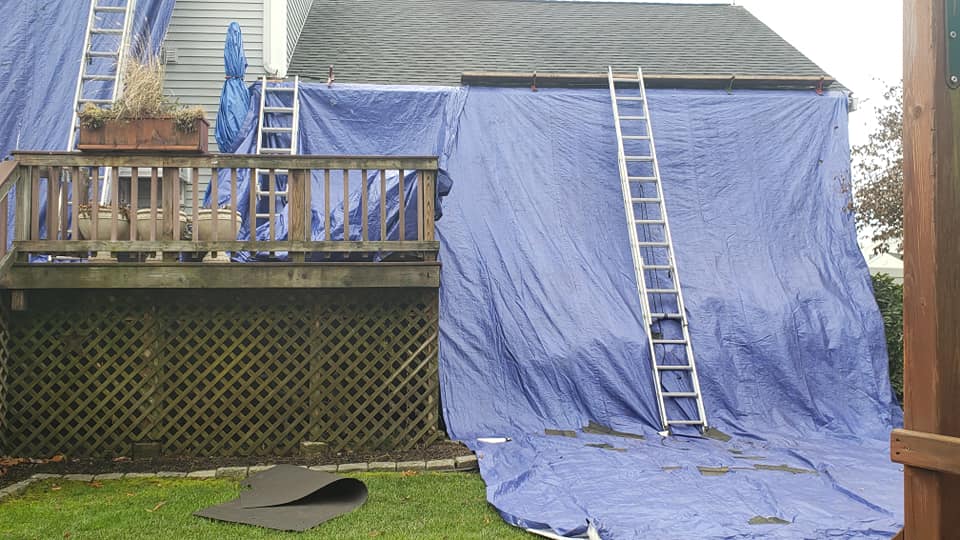 Repairing a Roof — Taunton, MA — Maynard Roofing Company