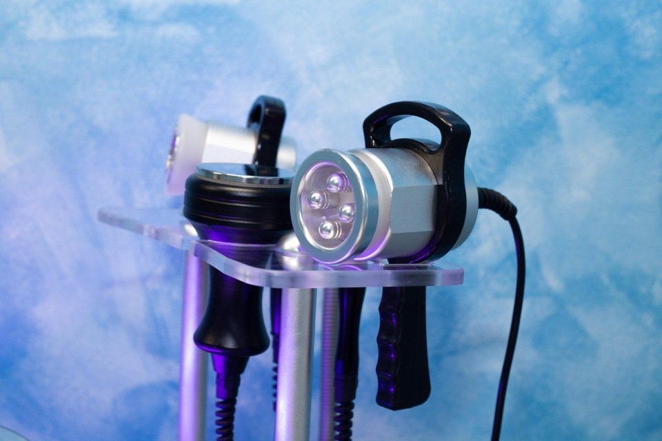 dettaglio attrezzatura per trattamenti