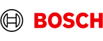 Bosch logo: Circle with a horizontal rectangle inside, red 