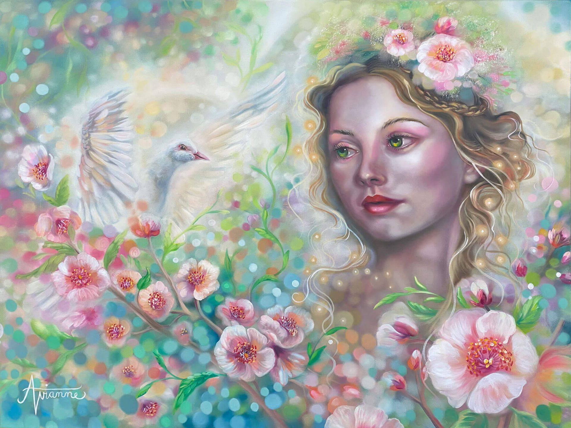 Avianne painting - Eve