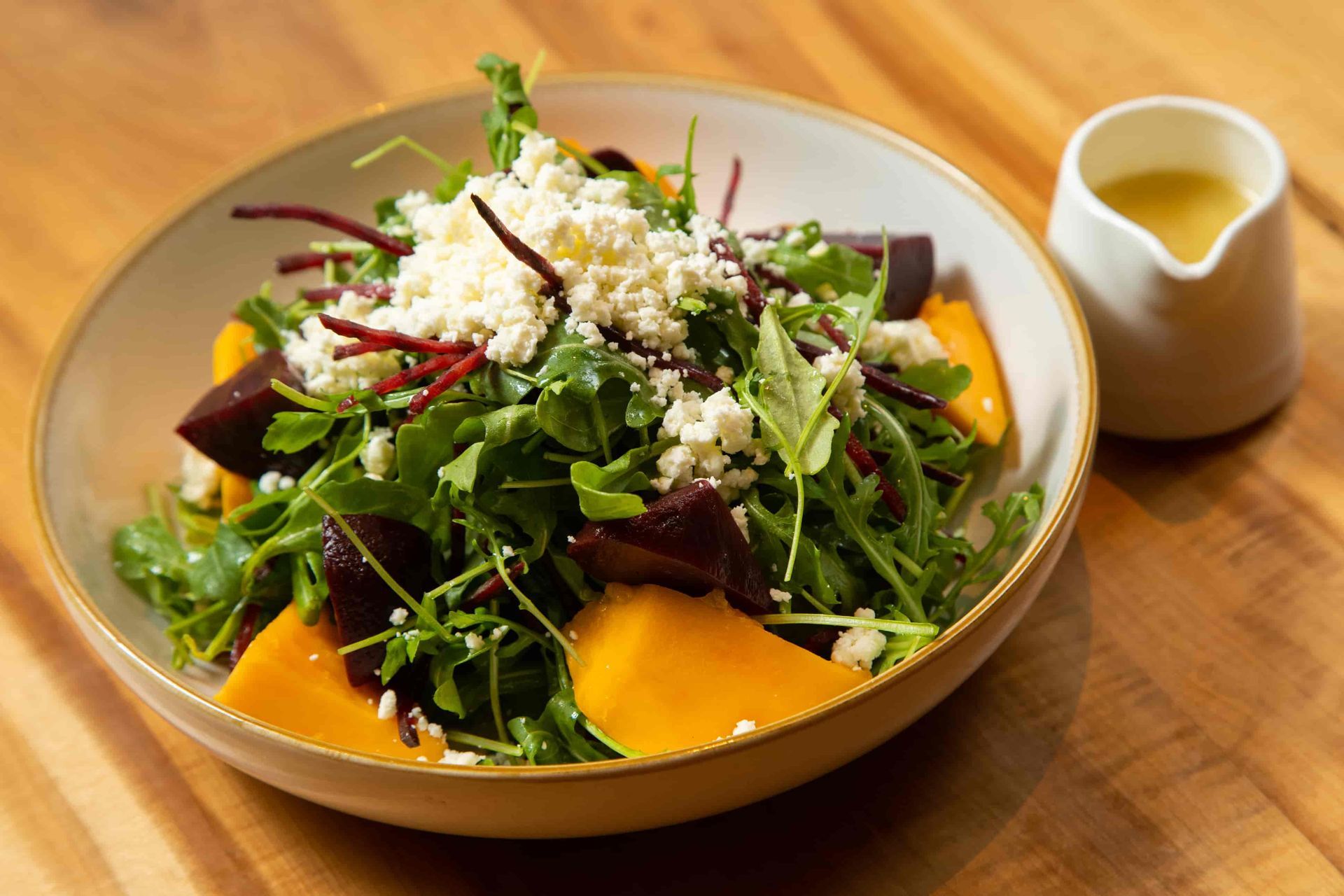 Beet, Arugula & Papaya Salad-Heavenly Island Lifestyle Hawaii Kai