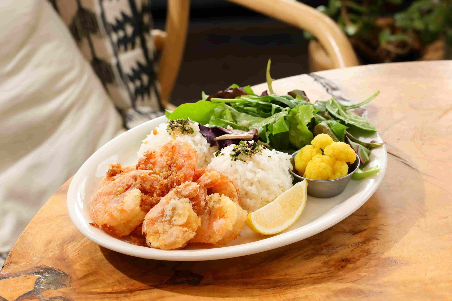Garlic Shrimp Plate-Heavenly Island Lifestyle Hawaii Kai