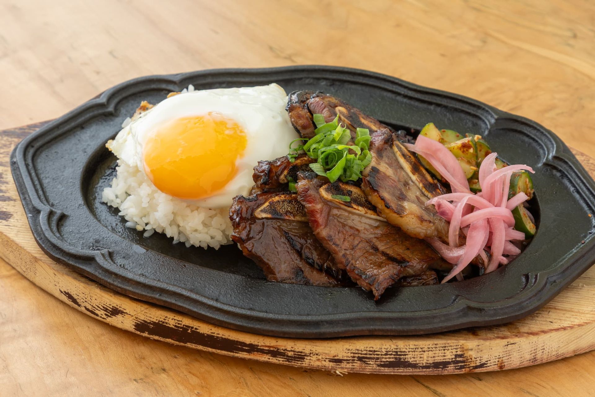 Lamb Rack Grill with Nuts Dukkha & Lilikoi Balsamic Sauce