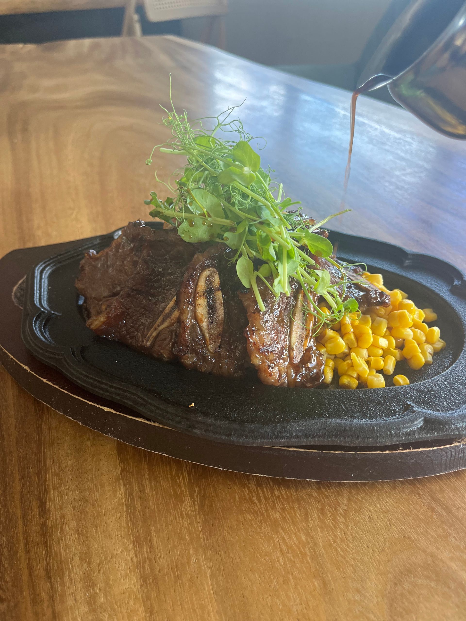 Kalbi Beef & Garlic Rice
