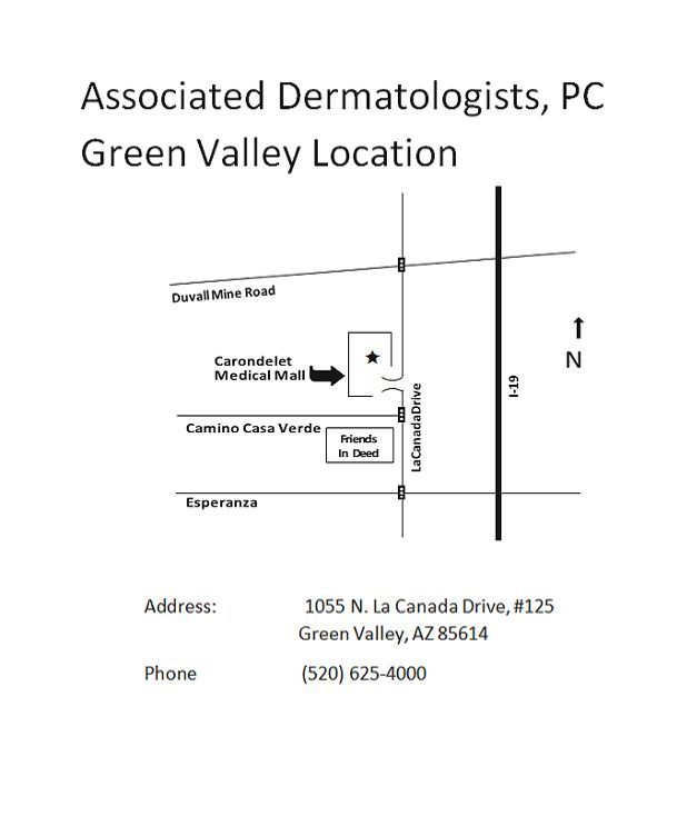 Green Valley Location — Tucson, AZ — Associated Dermatologist