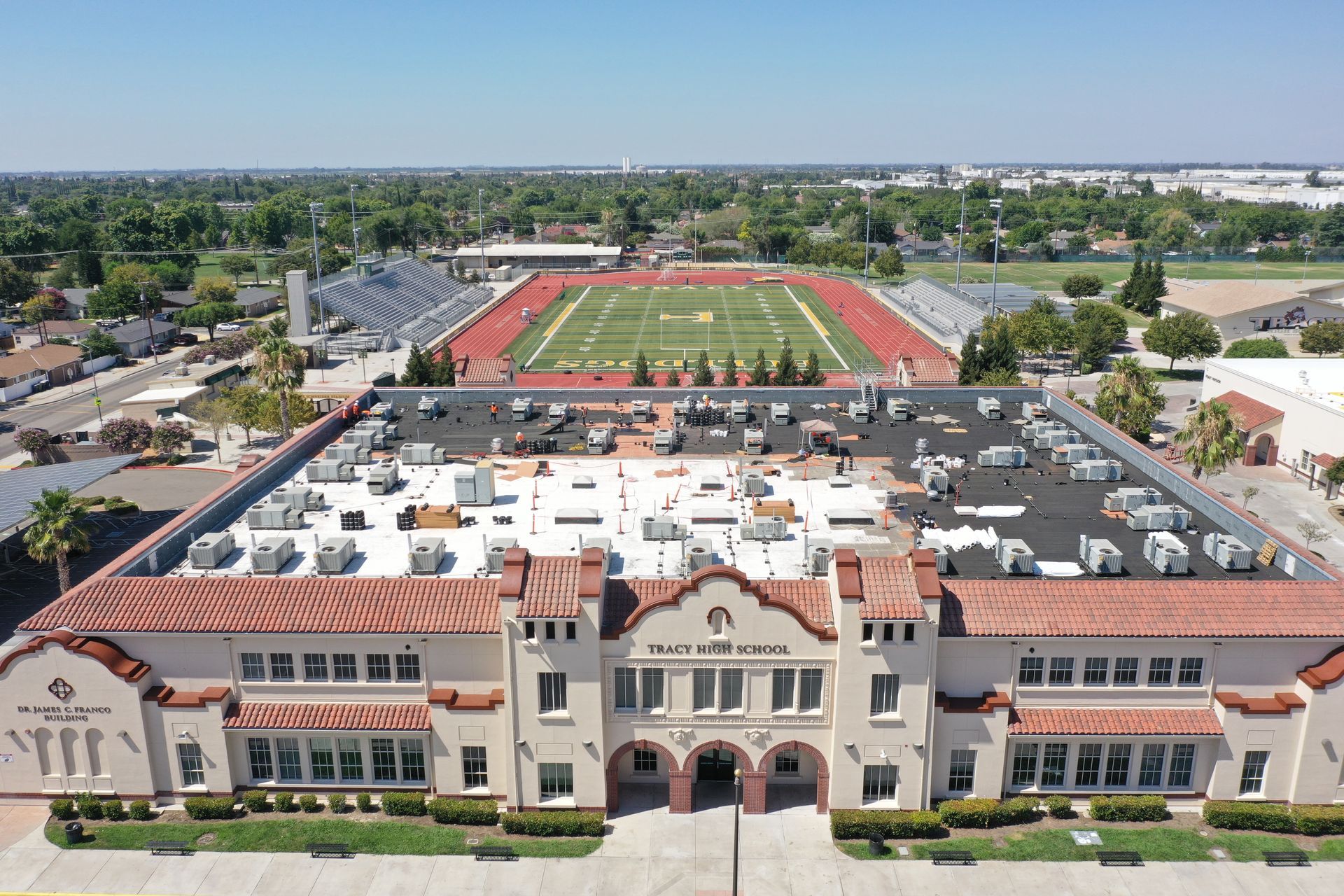 Tracy High School  | Oakland, CA  | Diablo Roofing