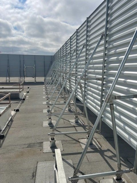 Roof Top Screen Wall | Hayward, CA | Diablo Roofing Inc.