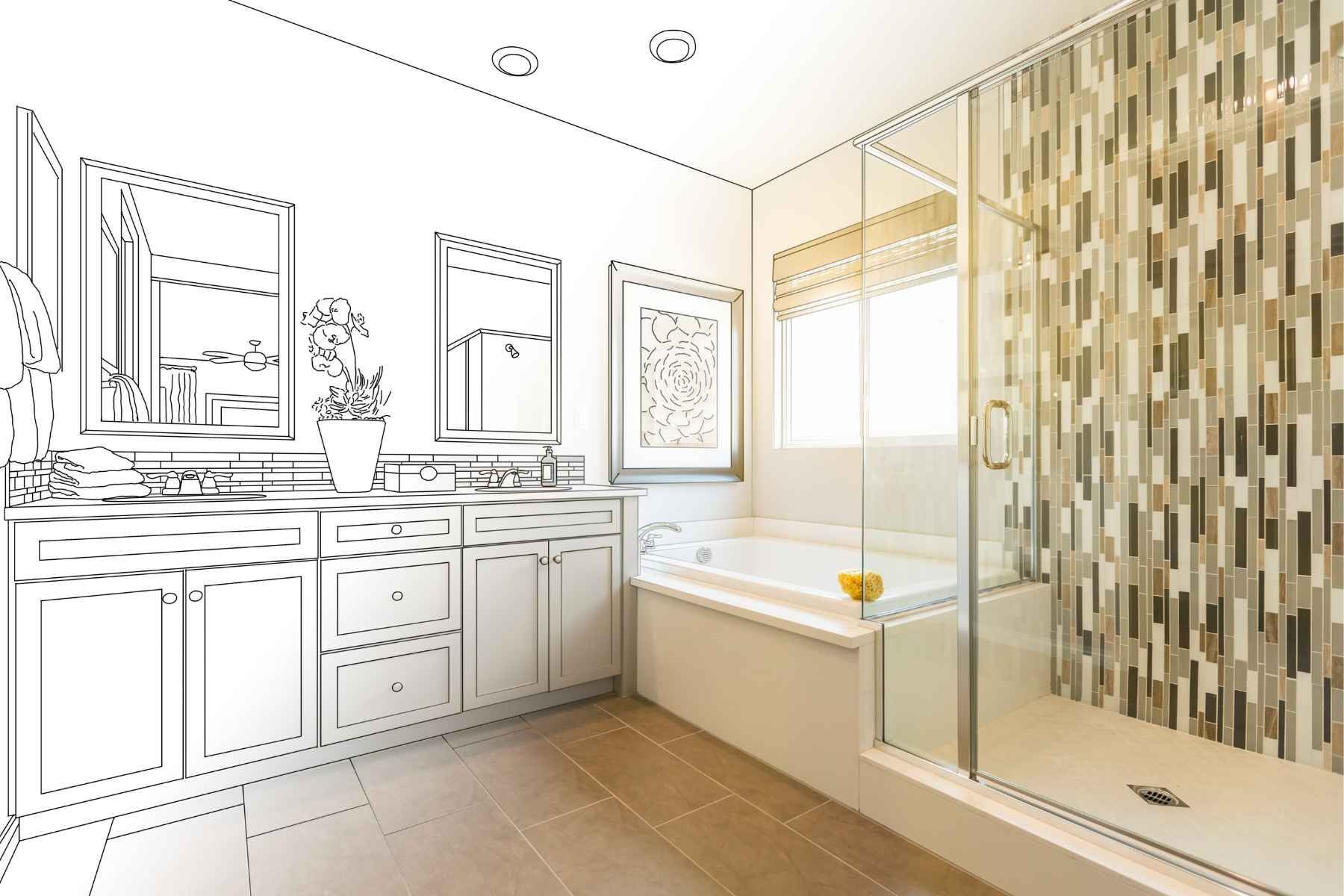 customized bathroom designs