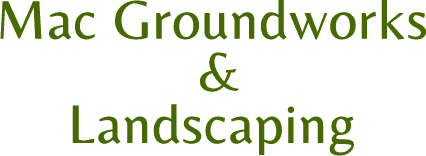 Mac Groundworks & Landscaping logo
