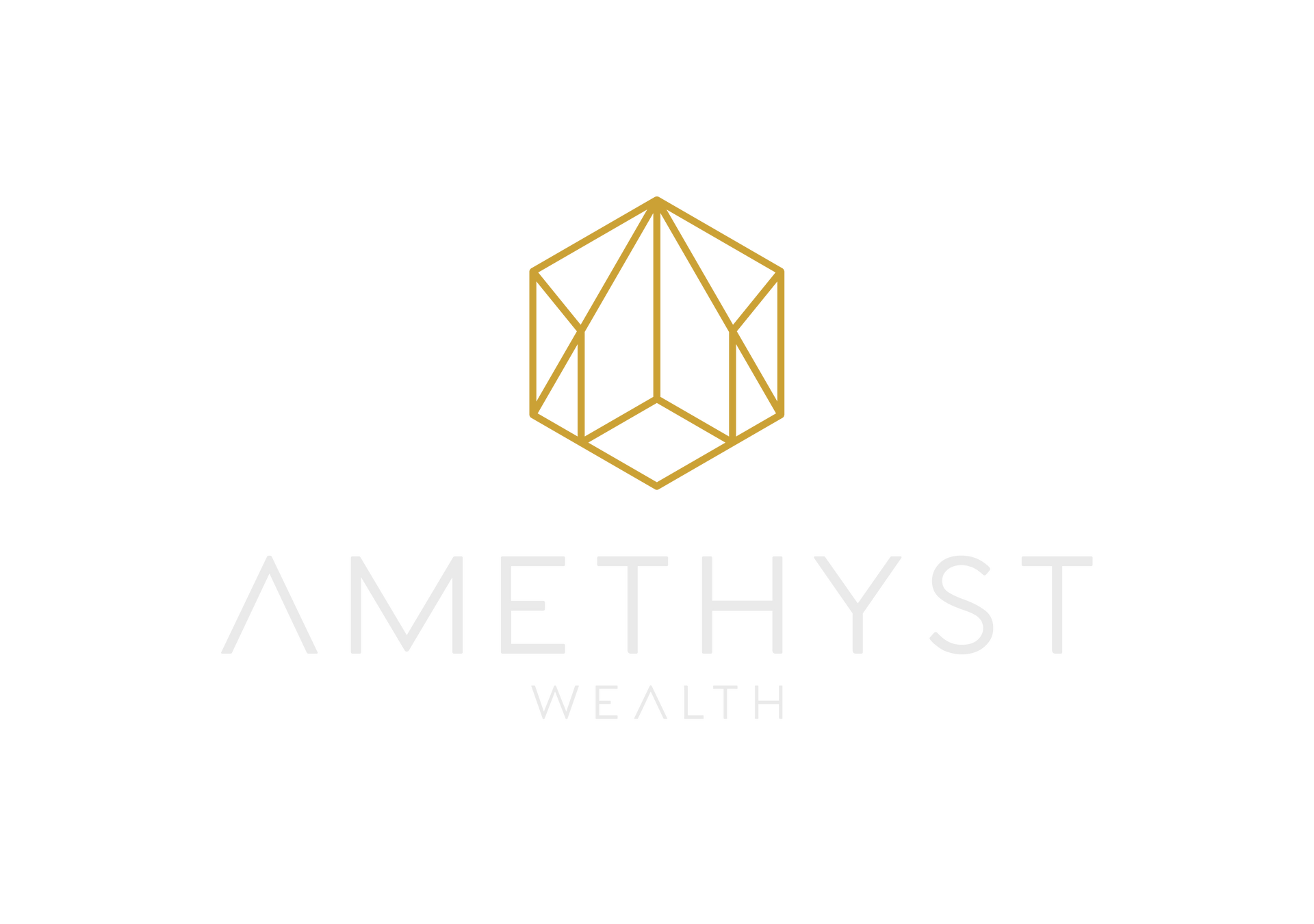 Amethyst Wealth company logo on transparent background
