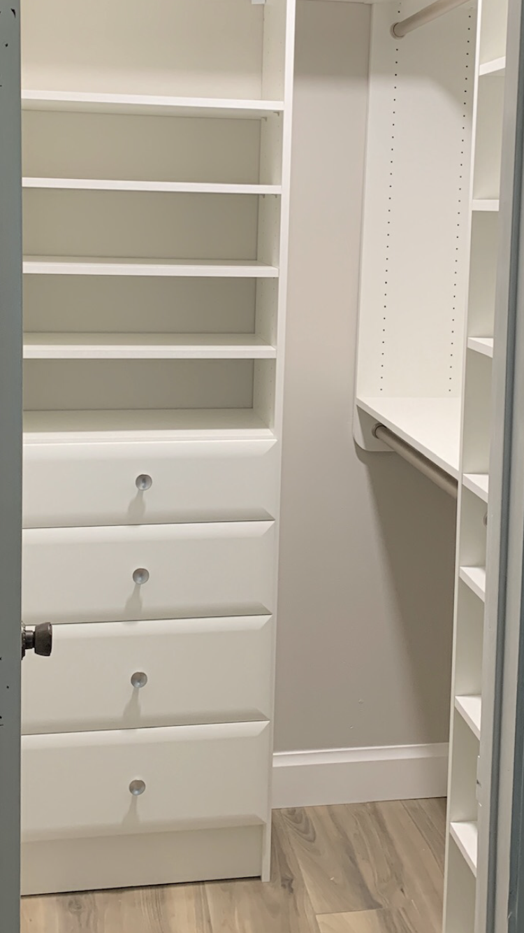 Small Closet Custom Closet System