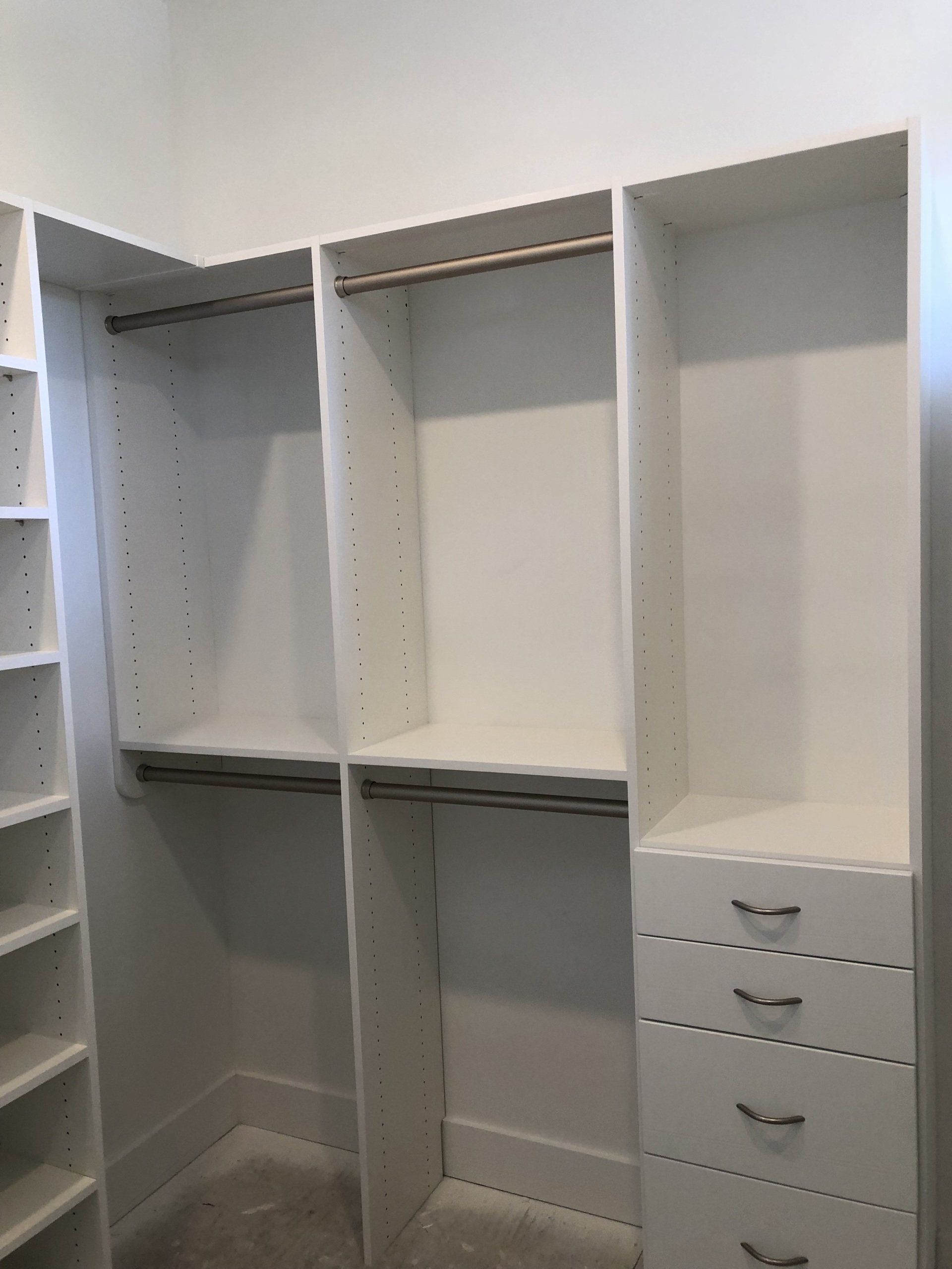 After Custom Closet System Installation