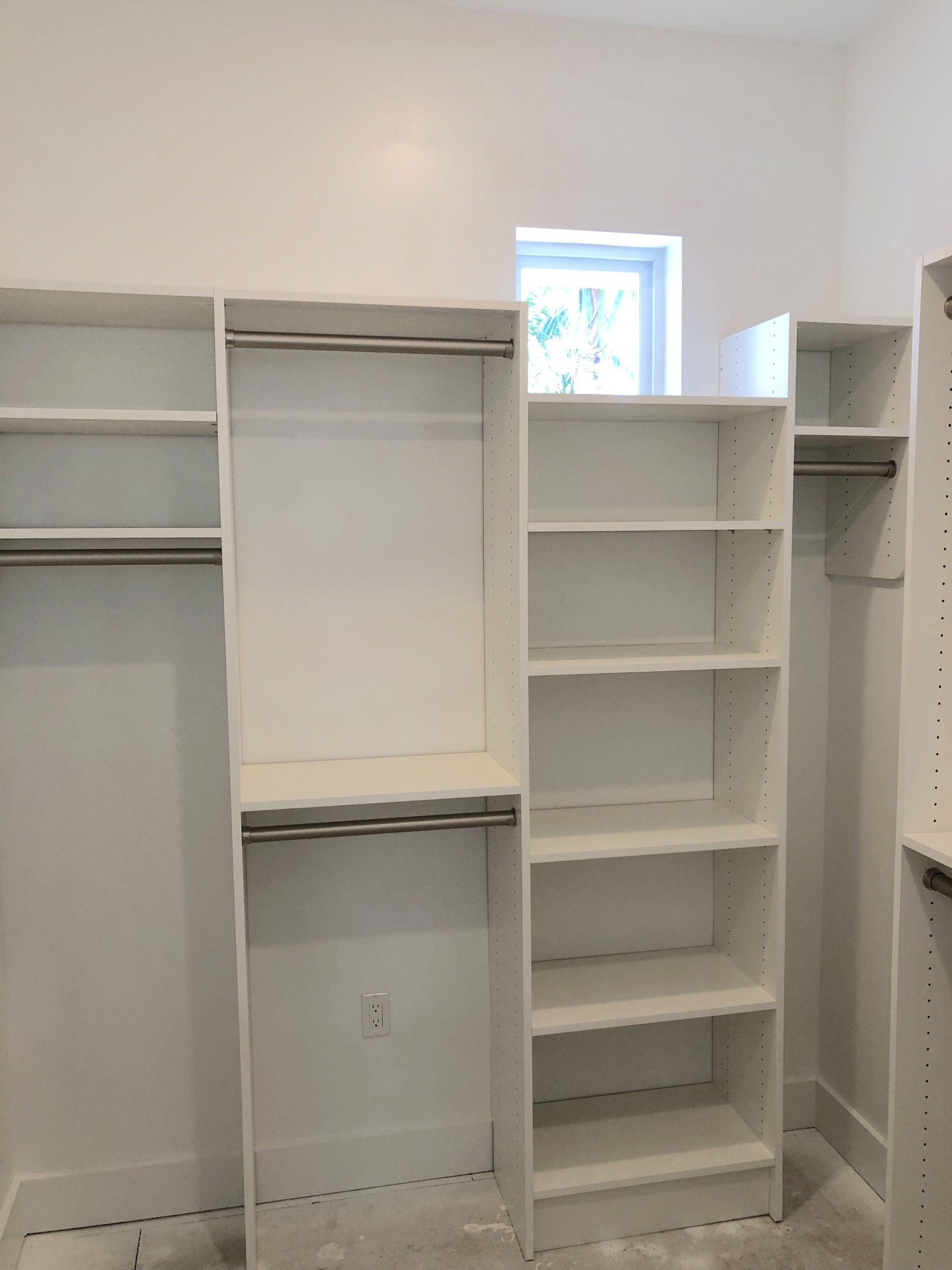 After Custom Closet System Installation