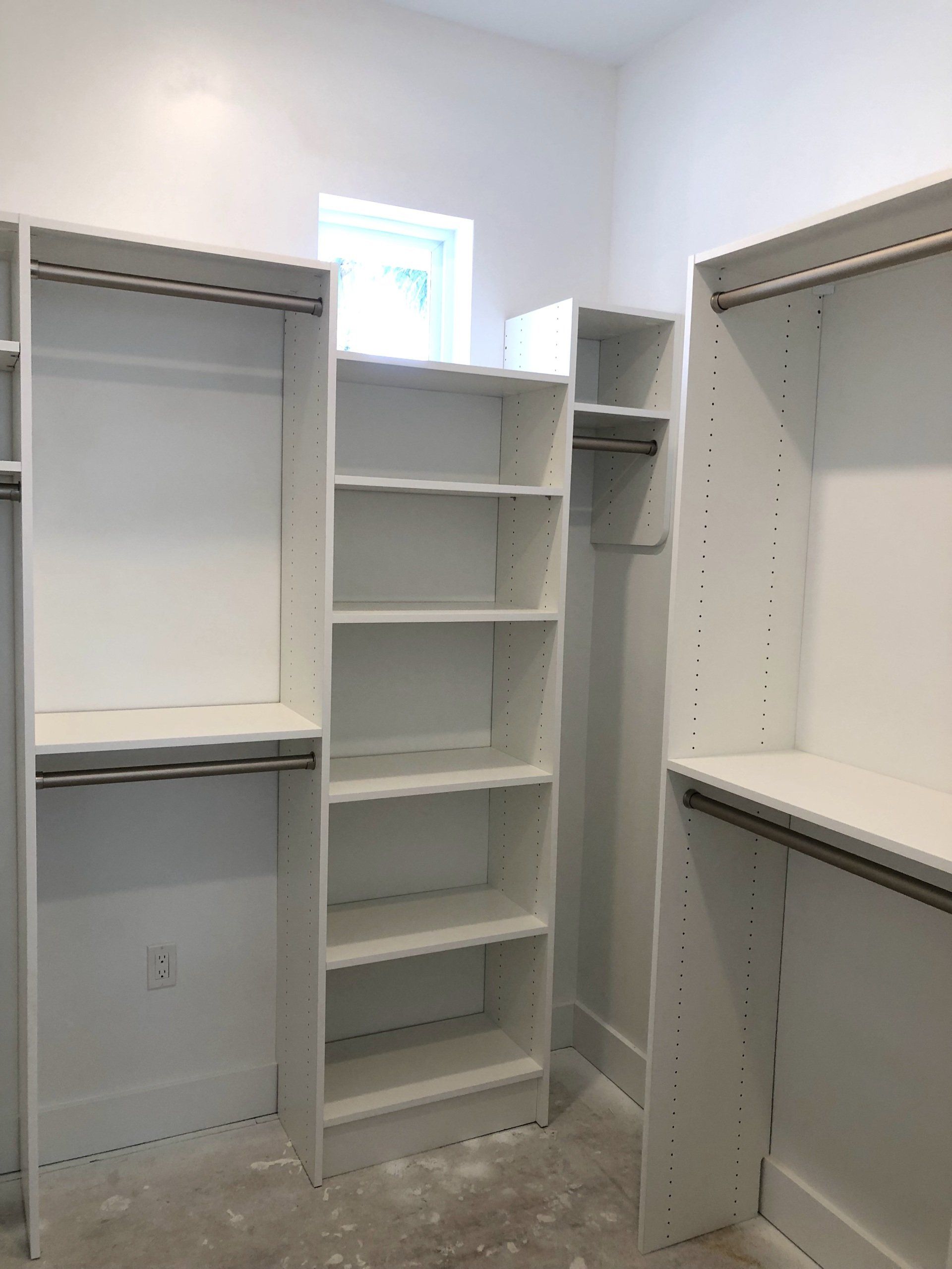 After Custom Closet System Installation