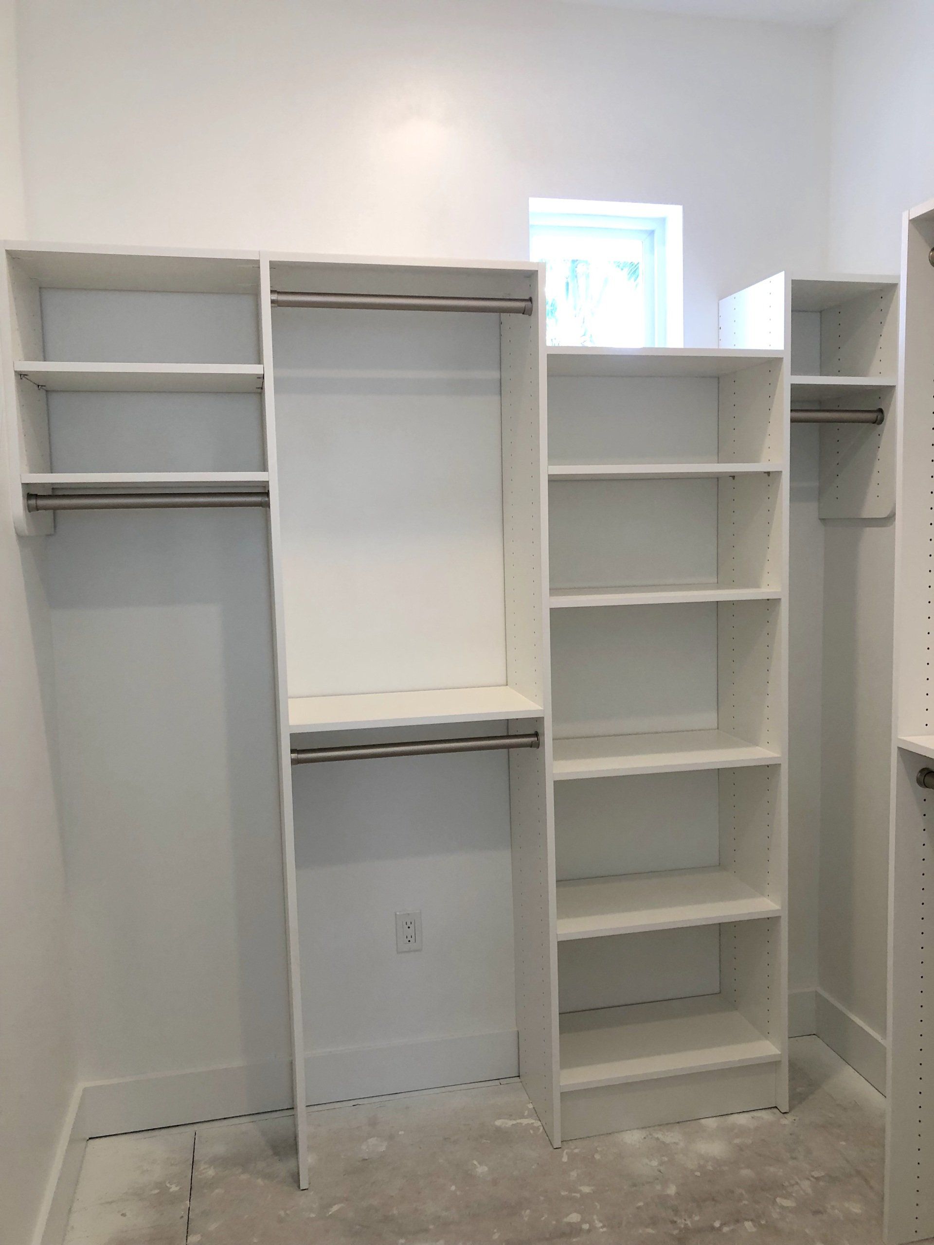 After Custom Closet System Installation