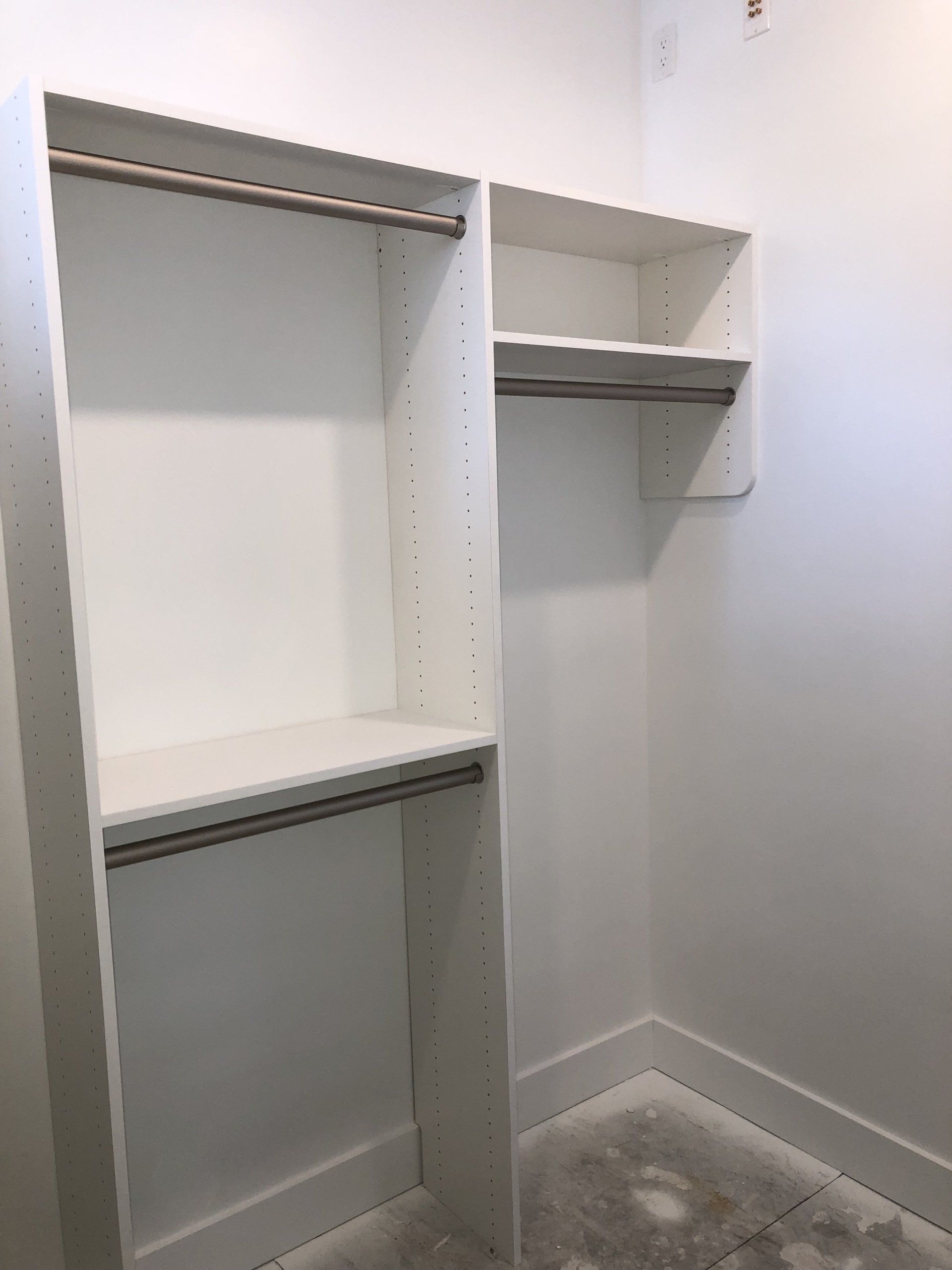 After Custom Closet System Installation