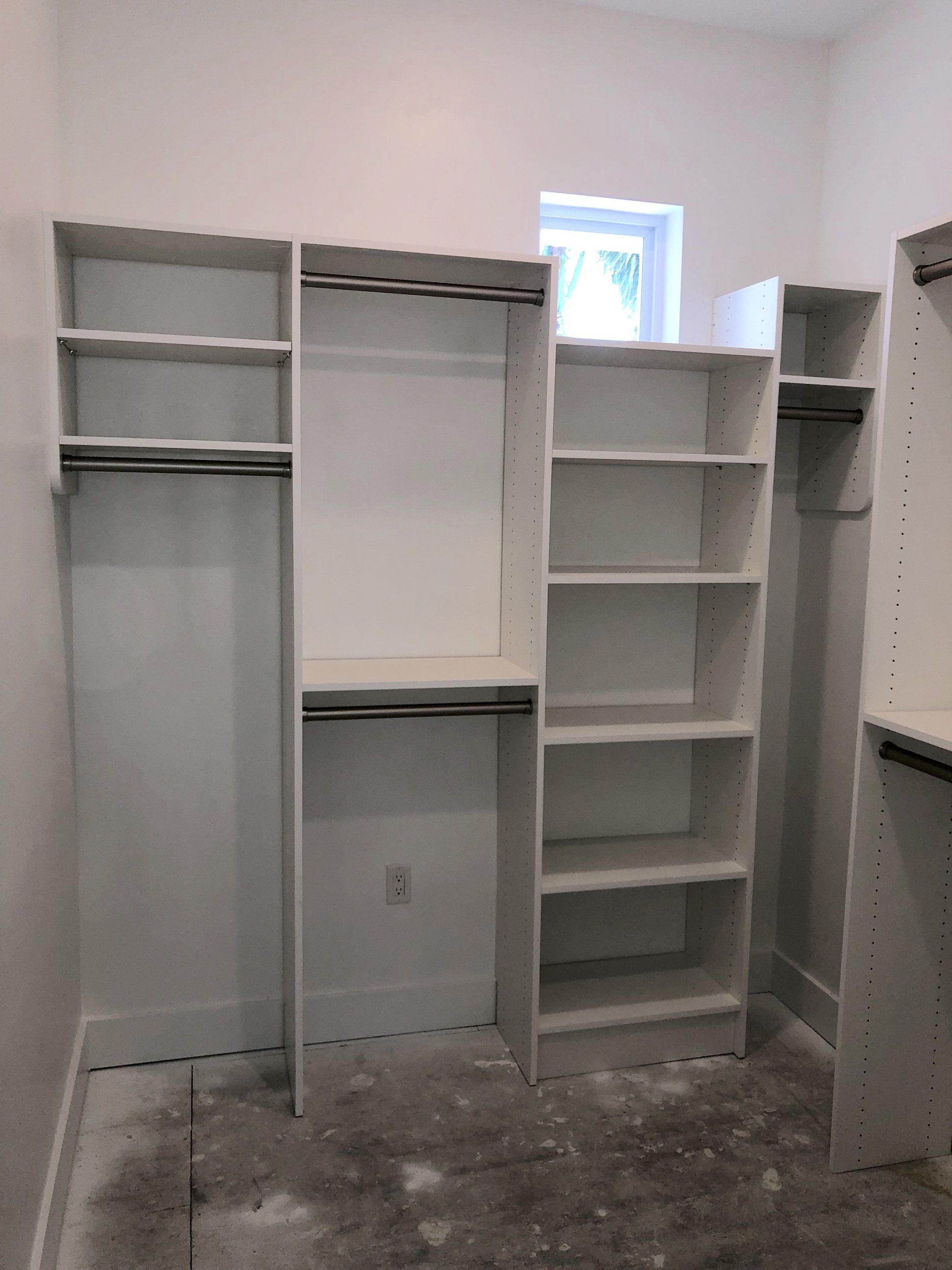 After Custom Closet System Installation