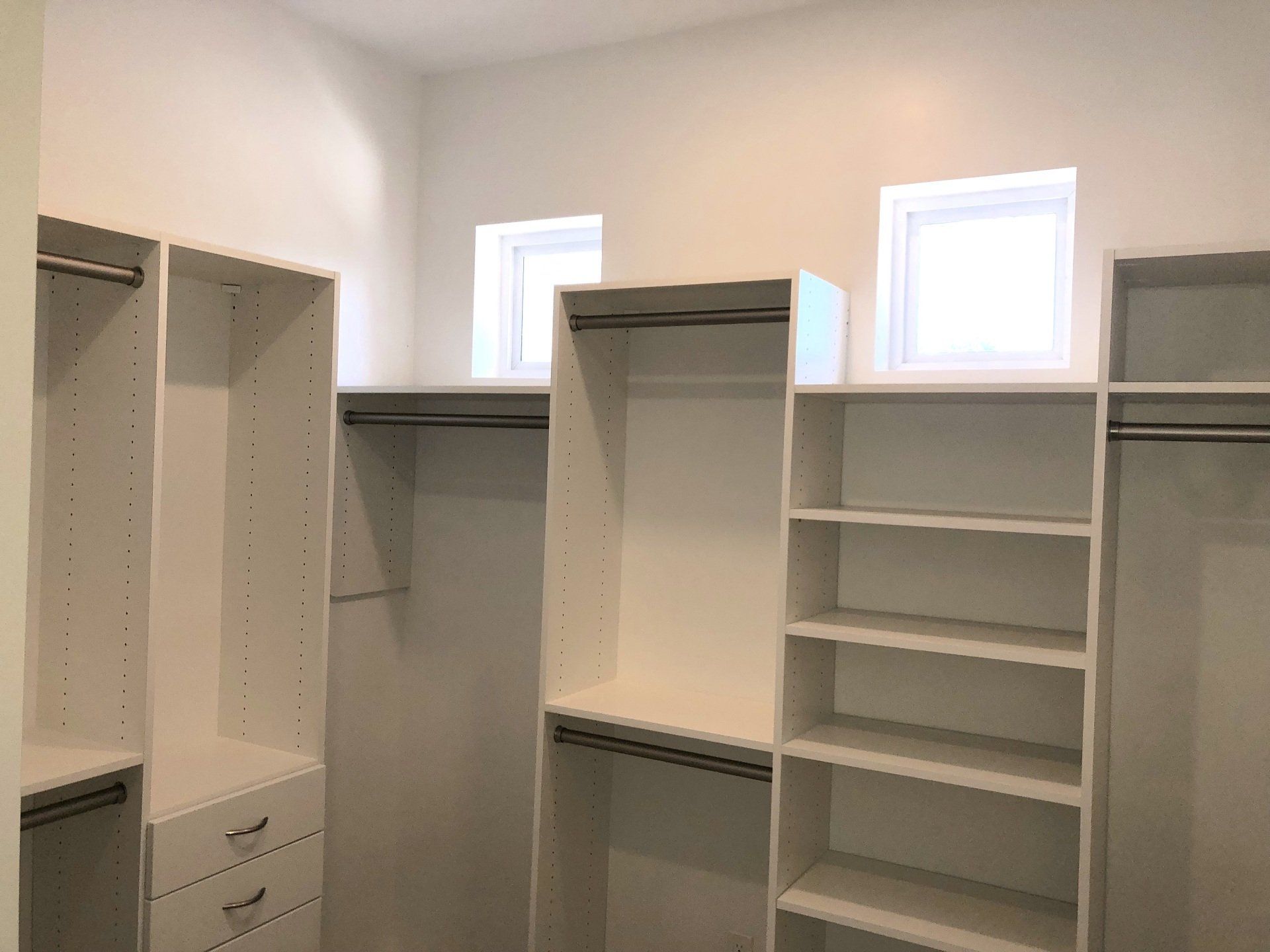 After Custom Closet System Installation