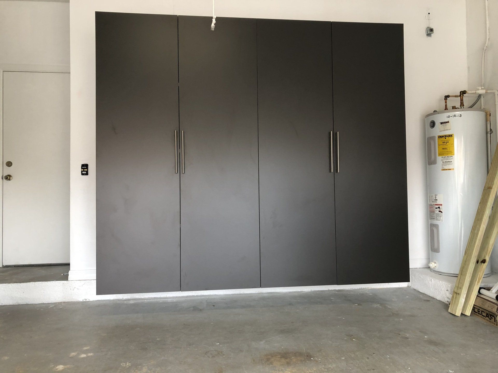 After Custom Garage Cabinet Installation