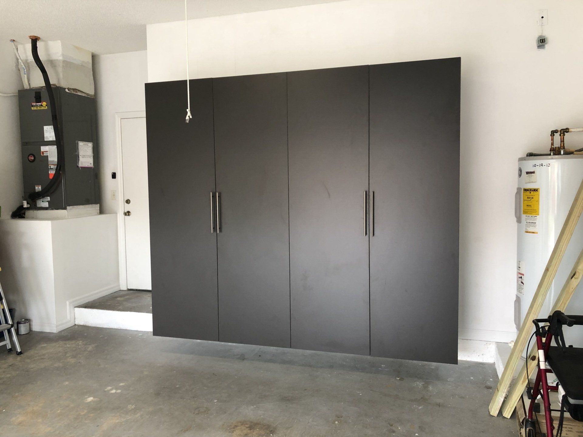After Custom Garage Cabinet Installation