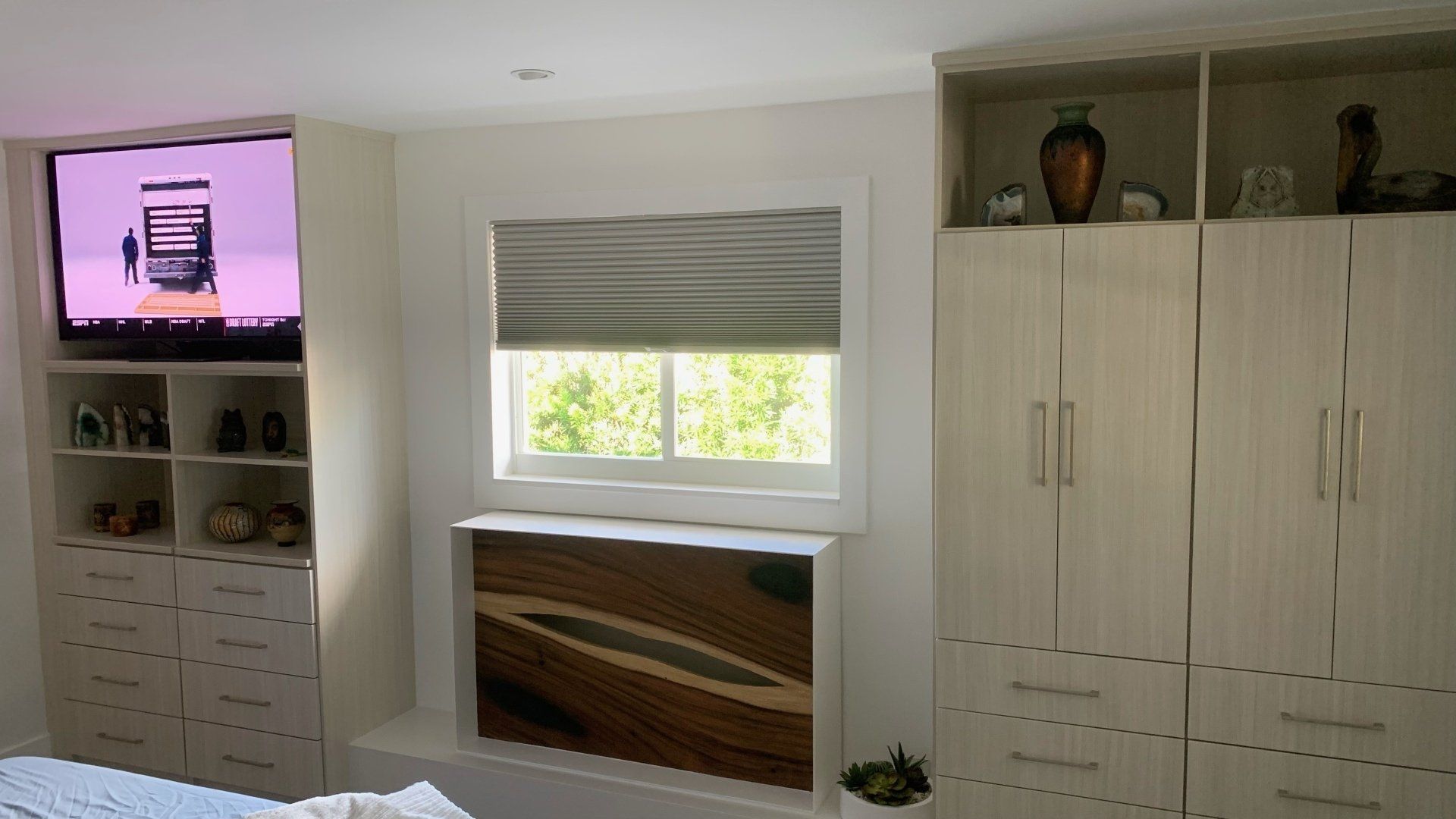 Custom Bedroom Organization System