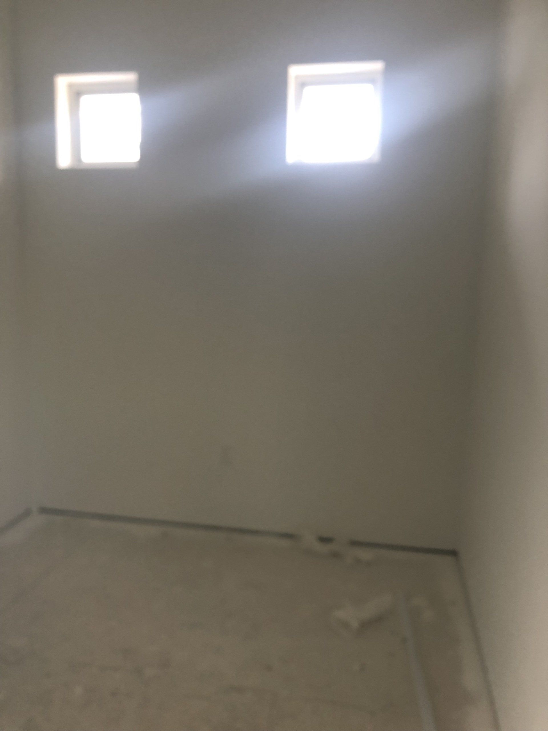 Before Custom Closet System Installation