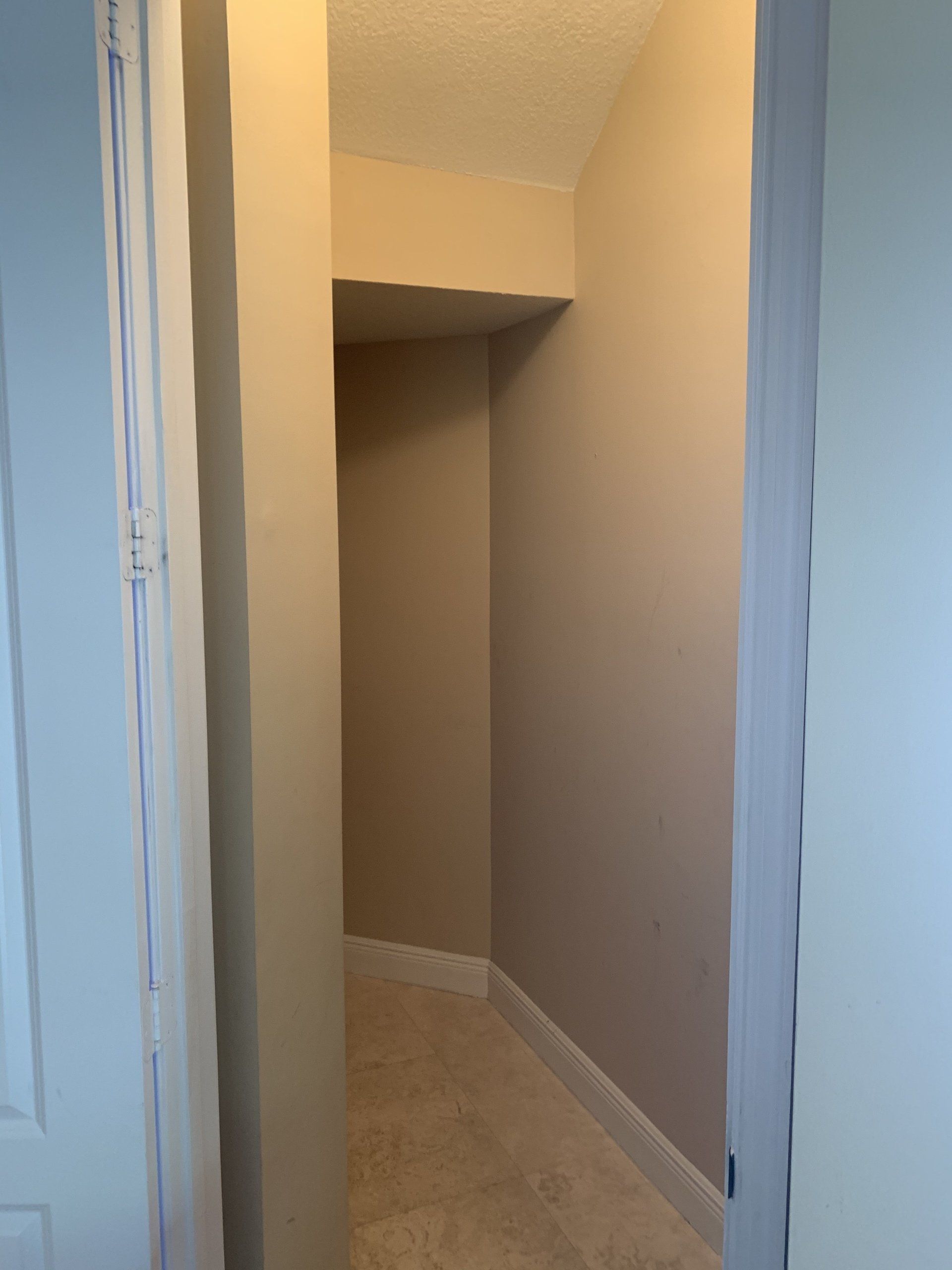 Before Custom Shelving System