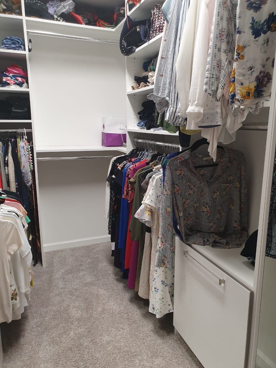 Custom Closet System Installation