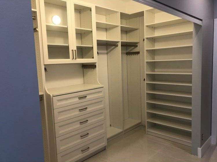 White Hutch Withe Allegra Drawer Fronts & Framed Glass Double Doors