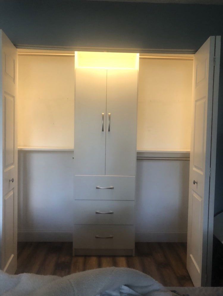 Custom Garage Cabinets, Flooring and Wall Organizer Installation