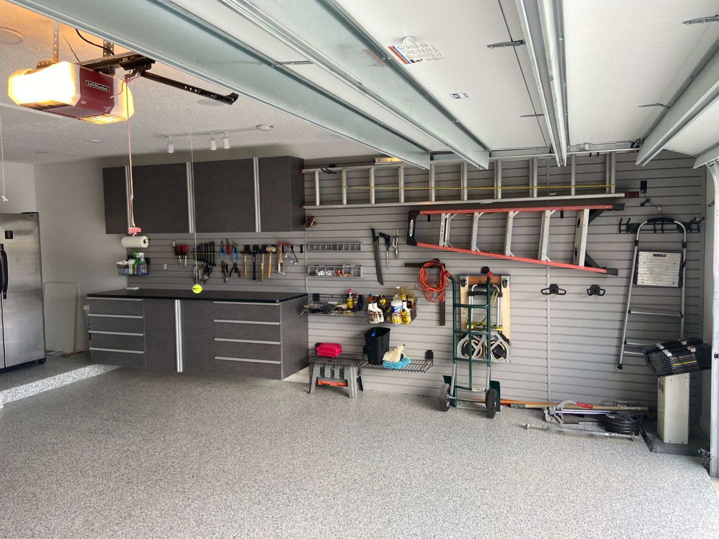 Custom Garage Organizer Systems and Flooring