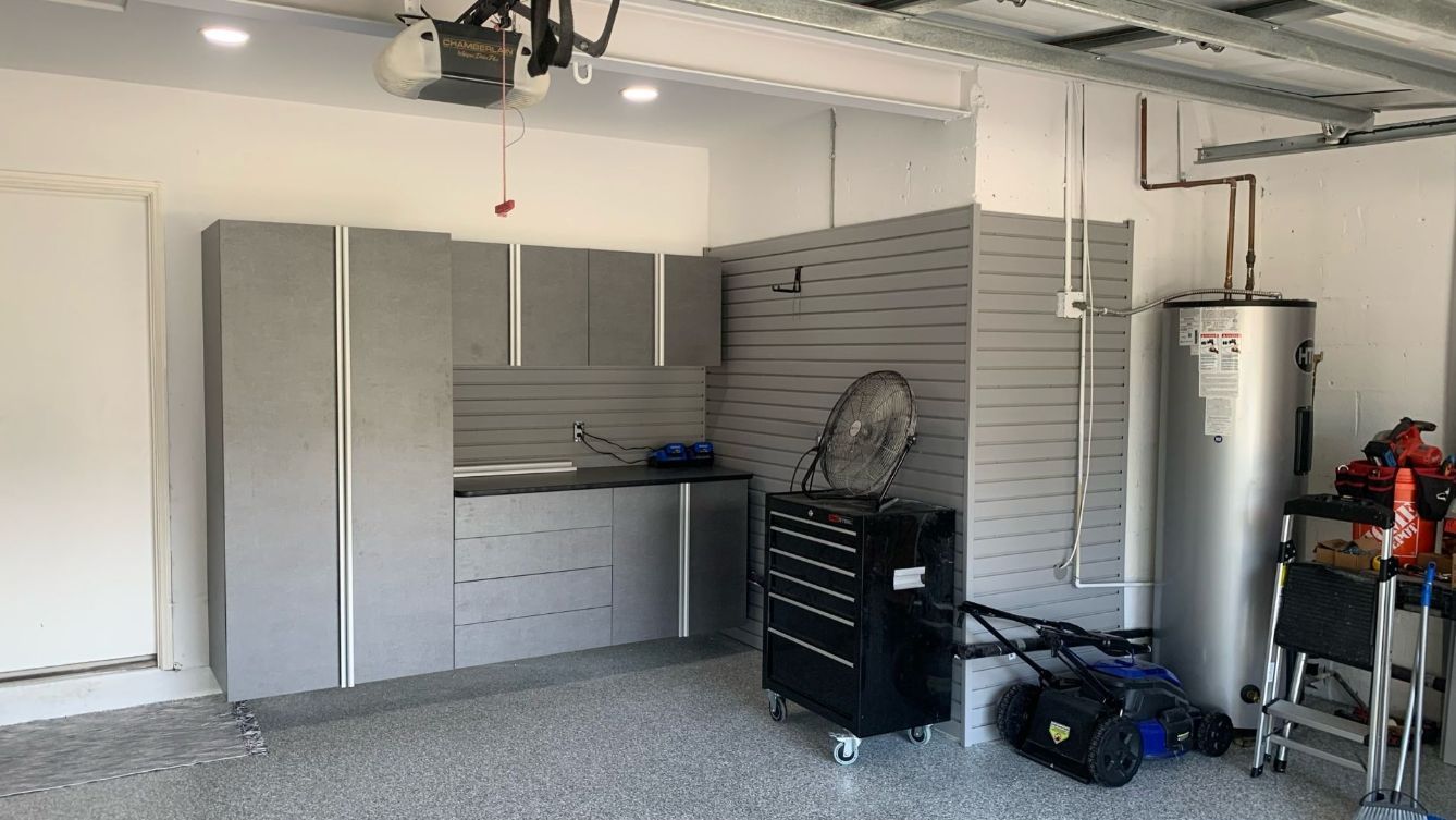 Custom Garage Organizer Systems and Flooring