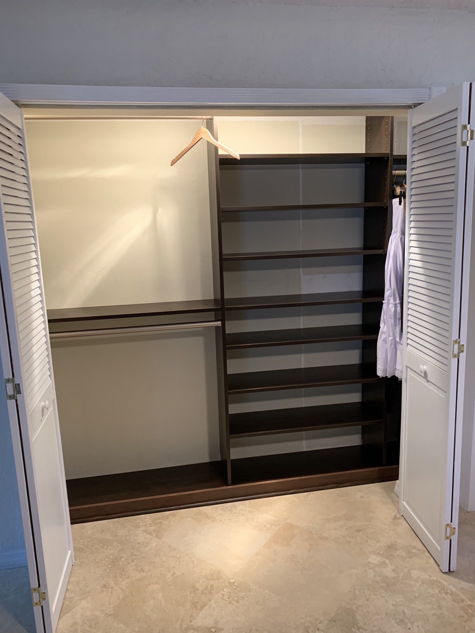 Custom Closet System Installation